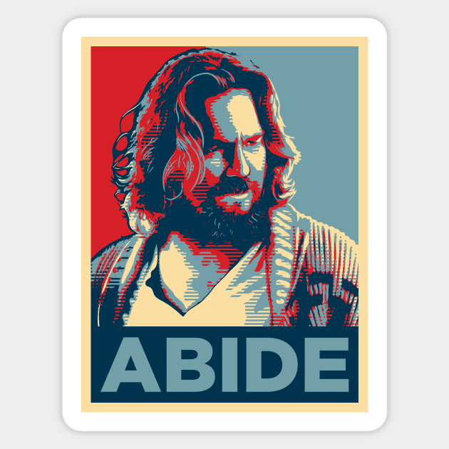 Obey and Abide Sticker by DCLawrenceUK